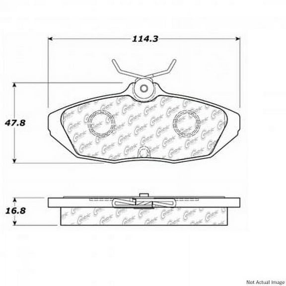 Centric Parts - Ceramic Pads