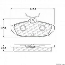 Centric Parts - Ceramic Pads
