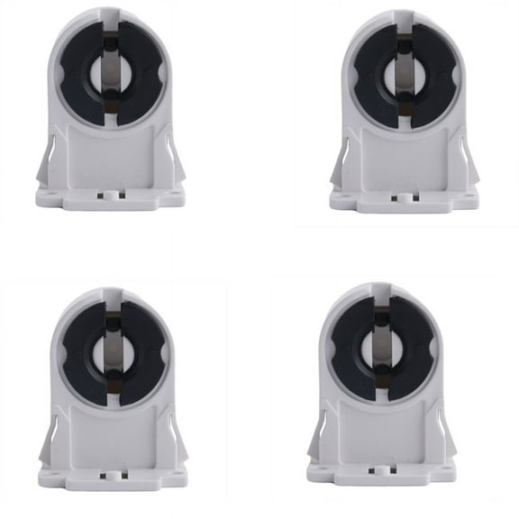 4X T8 Fluorescent Lighting Socket Lamp Holder