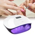 thumbnail image 3 of UV Nail Dryer Digital Display Timing Function Smart Sensing Detachable Base Cure Nail Gel 48W UV LED Nail Lamp Gel Polish Dryer Machine Manicure Tools, 3 of 8