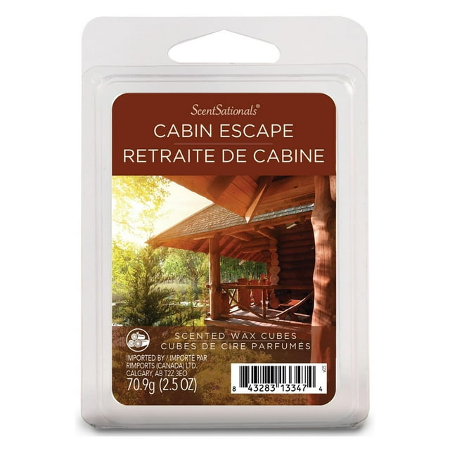 Cubes de cire parfumée ScentSationals - Retraite de cabine