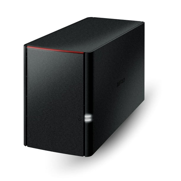 BUFFALO LinkStation SoHo 220 NAS de 8 TB y 2 bahías Almacenamiento conectado en red con discos duros HDD incluidos Almacenamiento NAS que funciona como dispositivo de almacenamiento en red o en la nub