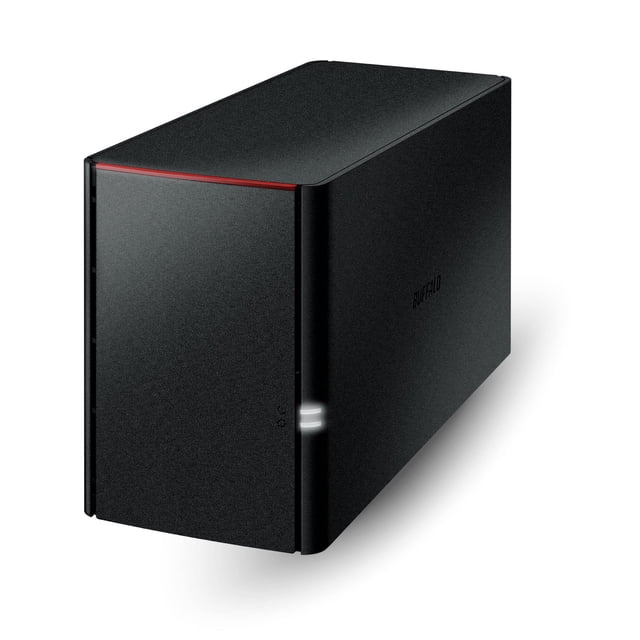 BUFFALO LinkStation SoHo 220 NAS de 8 TB y 2 bahías Almacenamiento conectado en red con discos duros HDD incluidos Almacenamiento NAS que funciona como dispositivo de almacenamiento en red o en la nub