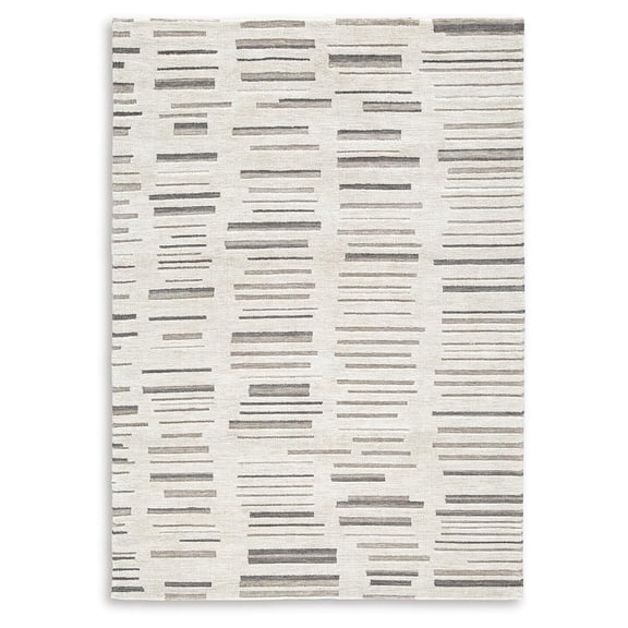 Signature Design by Ashley Leesdale 5' x 7' Rug, Ivory, Brown & Black