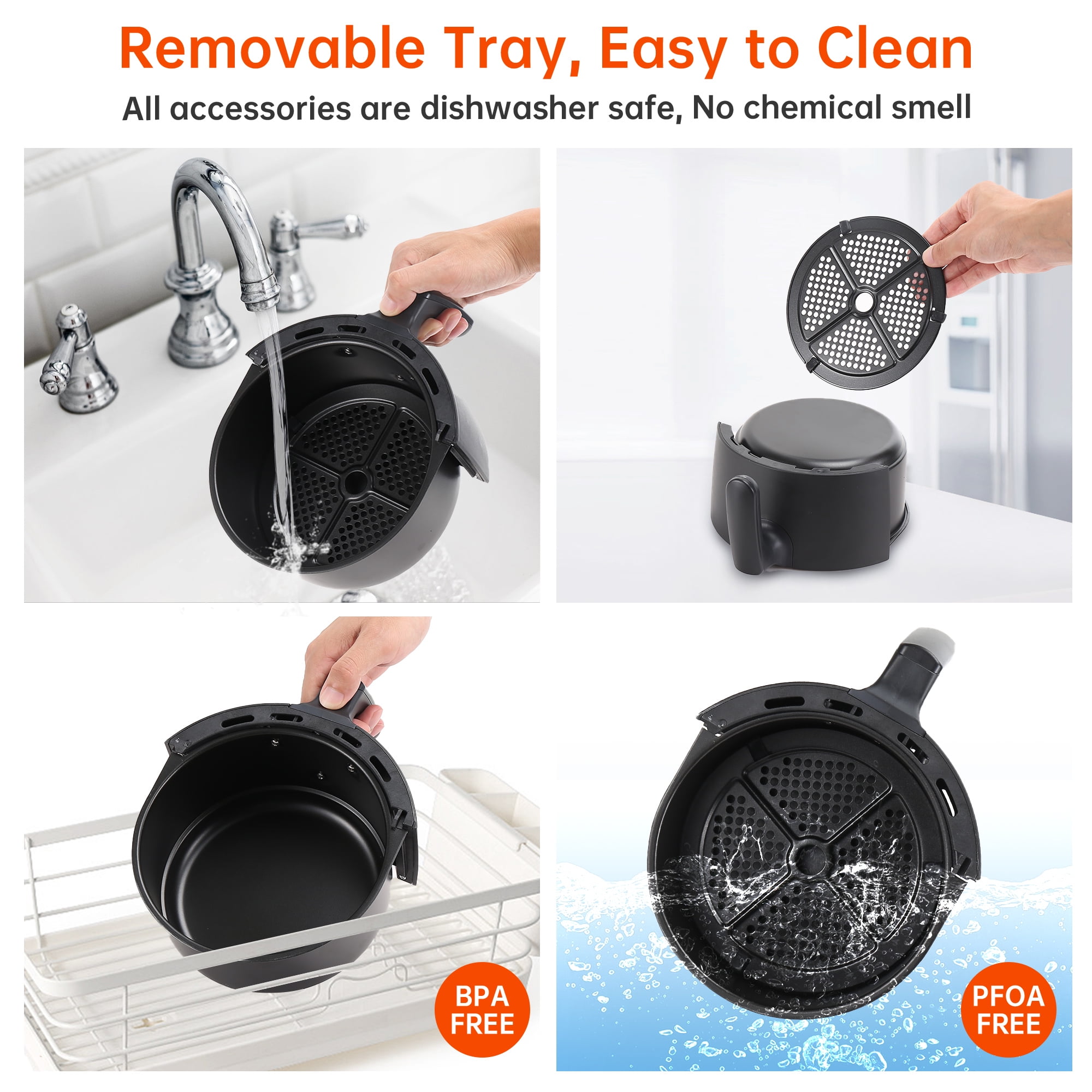Moosoo air 2024 fryer lid