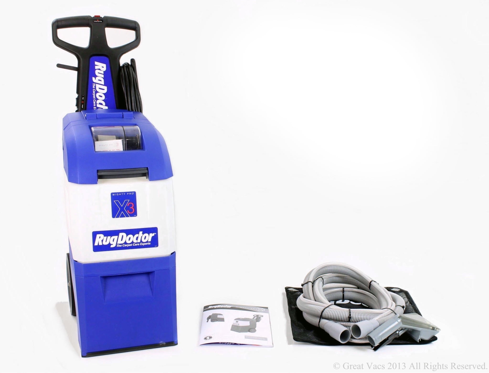 Rug Doctor X3 New Model Carpet Shampooer with Upholstery Attachment