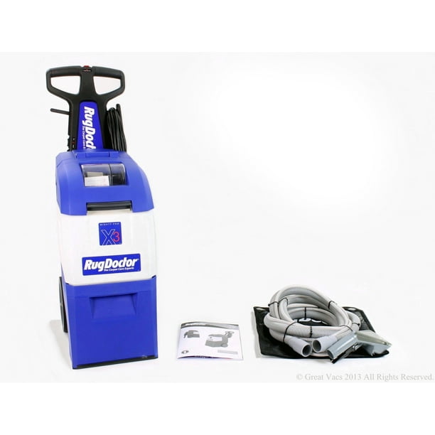 Rug Doctor X3 New Model Carpet Shampooer with Upholstery Attachment