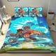 thumbnail image 1 of Dragon Striker Conjunto de sábanas temático, trío de piezas, cómodo y amigable con la piel, diseño único, regalo de decoración para el hogar para familiares, amigos y fans,140cm *210cm, 1 of 6