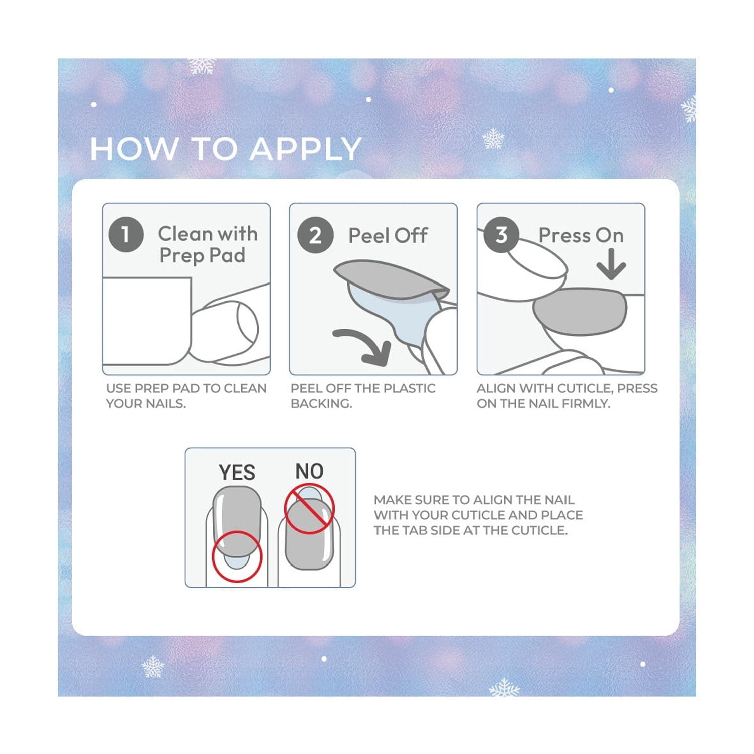 (7 pack) KS imPRESS Nails Holiday Gift Set 10 - 3