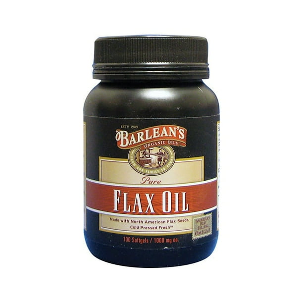 Barlean's Flax Oil 100 Sgels.