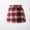 Red, variant on NAISIBABY Fleece Skirt for Girls, High Waist Plaid A-line Fall Winter School Uniform Skirt Black 8T