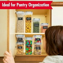 42 Pack Airtight Food Storage Containers Set with Lids -  for Kitchen & Pantry Organization