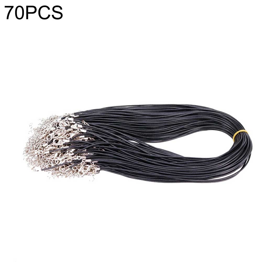40/70/100Pcs Beading Cord Colorful Wax Rope Necklace Handmade DIY String Jewelry - image 4 of 10