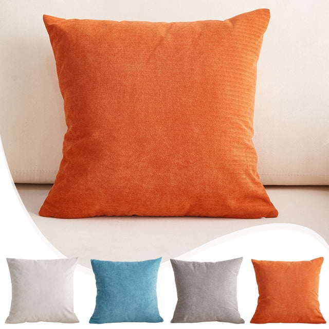 Ganfancp Luz Moderno Viento Almohada Set Instalado Salón Sofá Cojín Color Sólido Cojín Silla Respaldo Grande Oficina Almohada Lumbar Ofertas Del Día 1X Relleno de Almohada 1X Funda de Almohada