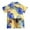 Yellow, variant on ZACPNCV Boys Summer Short Hawaiian Outfit Short Sleeve Button Down Shirt and Shorts Blue 8-9 Years