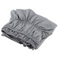 thumbnail image 2 of Falda de cama de poliéster plisada con volantes elásticos, cenefa de cubierta extensible de fácil ajuste (King), 2 of 8