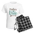 thumbnail image 4 of CafePress - Mother Bride Women's Light Pajamas - Women's Short Sleeve Print T-Shirt and Pants Light Cotton Pajama Set, 4 of 7