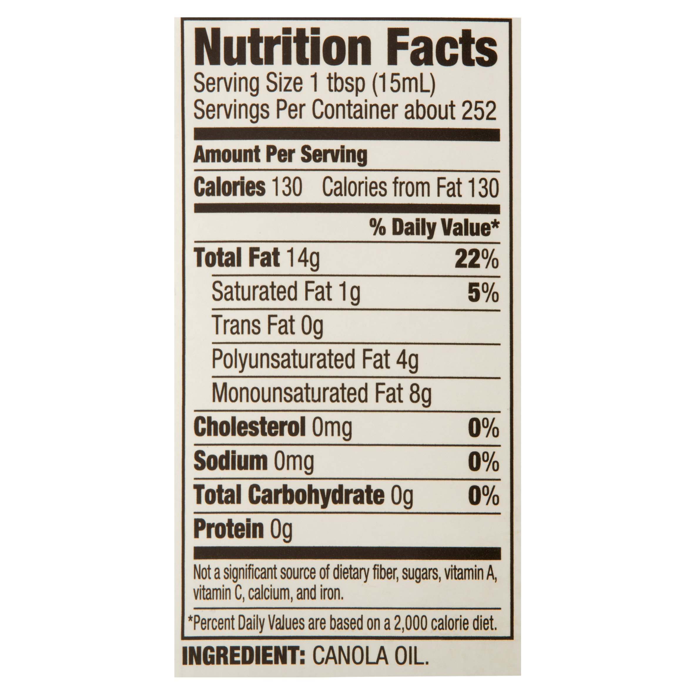 35 Canola Oil Nutrition Label Label Design Ideas 2020