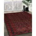 thumbnail image 2 of Ahgly Company Indoor Square Traditional Bakers Brown Persian Area Rugs, 8' Square, 2 of 6
