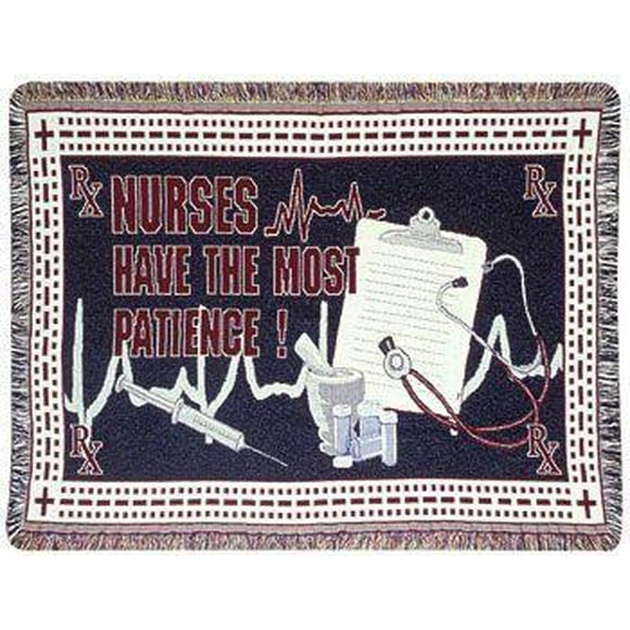 Simply Home Nurse Appreciation  Afghan Throw Blanket 40" x 50"