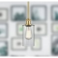 thumbnail image 3 of 516-1S-PC-G802 Innovations Lighting Clymer - 1 Light Mini Pendant In Art Deco Style-10 Inches Tall and 3.88 Inches Wide-Polished Chrome Finish-Clear, 3 of 4