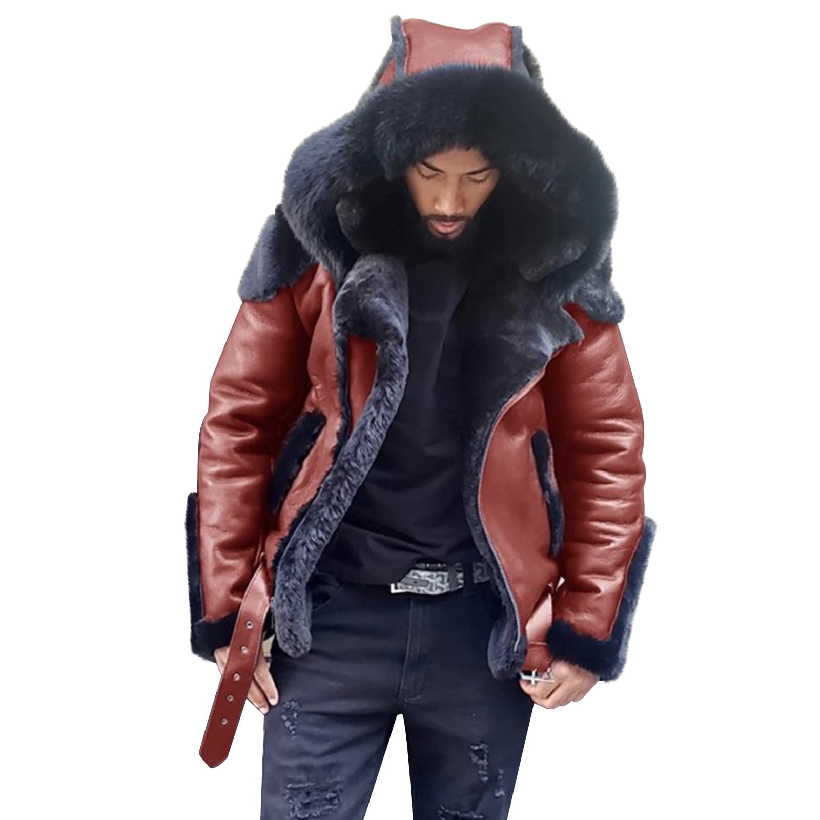 sherpa lined motorcycle jacket