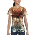thumbnail image 3 of Attack On Titan Kids T-Shirt 3d Printed Graphic T-Shirts Boys And Girls Short Sleeve Shirts For Youth Kids X-Small, 3 of 7