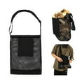 thumbnail image 1 of Jinsinto Sacs de Cueillette de Champignons en Maille Réglable avec Poche Pratique, Sacs de Chasse Respirants pour Randonnée Camping Extérieur Ferme, 1 of 5