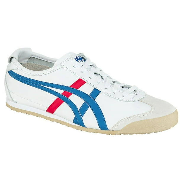 Onitsuka Tiger Mexico 66 White / Blue Ankle-High Leather Fashion ...