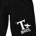 thumbnail image 7 of Grease T-Birds Logo Adult Black Sleep Pajama Shorts, 7 of 7