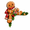 Gingerbread Man, variant on Christmas Peekaboo Door Frame Corner Decor Christmas Door Topper, 8 Styles Holiday Character Decoration for Doorway Window Wall Cabinet Christmas Home Decor