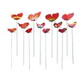 thumbnail image 2 of 12Pcs Butterfly Stakes for Outdoor Garden Decor, Metal Yard Art for Flower Pots and Plant Beds with Weather-Resistant Finish, 2 of 6