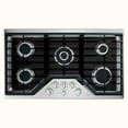thumbnail image 1 of Stove Protector Liners Compatible with GE Stoves, Gas Ranges - Customized - Easy Cleaning Liners for GE Compatible Model CGP70362N1S1, 1 of 7