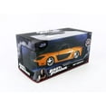 thumbnail image 4 of Jada 30736 Hans Mazda RX-7 Right Hand Drive Orange Metallic & Black Fast & Furious Movie 1 by 32 Diecast Model Car, 4 of 4