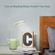 thumbnail image 2 of Luz nocturna LED, decoración de escritorio, portalápices, almacenamiento de Cactus, portalápices (verde) JM, 2 of 5