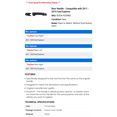 thumbnail image 2 of Door Handle - Compatible with 2011 - 2015 Ford Explorer 2012 2013 2014, 2 of 2