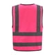 thumbnail image 3 of Chaleco de Seguridad Reflectante de Alta Visibilidad AYKRM Rosa XS-8XL, 3 of 5