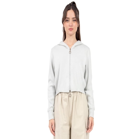 Suéter Quarry Regular Fit con Capucha y Cierre para Mujer