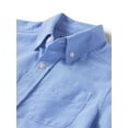 thumbnail image 2 of The Children's Place Boys Uniform Long Sleeve Oxford Button Up Shirt, Sizes XS-XXL, 2 of 3