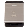 thumbnail image 1 of Interruptor Para Timbre Leviton 1/2" Policarbonato Plata, 1 of 3