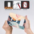 thumbnail image 4 of Hand Drawing River Switch Cover Decorative Wall Plate 3-Gang 2-Toggle 1-Decor Standard Size, 4 of 5
