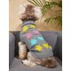 thumbnail image 1 of Valentine's Day Pet Clothes Spring & Autumn Style Classic Cartoon Printed Knitted Sweater With Cute Heart Shaped Design And Turn-Down Collar, 1 of 5