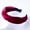 Red, variant on Clearance! Baberdicy Women's Headband Cross Hair Band Wide Side Velvet Solid Color Exotic Hairband Black