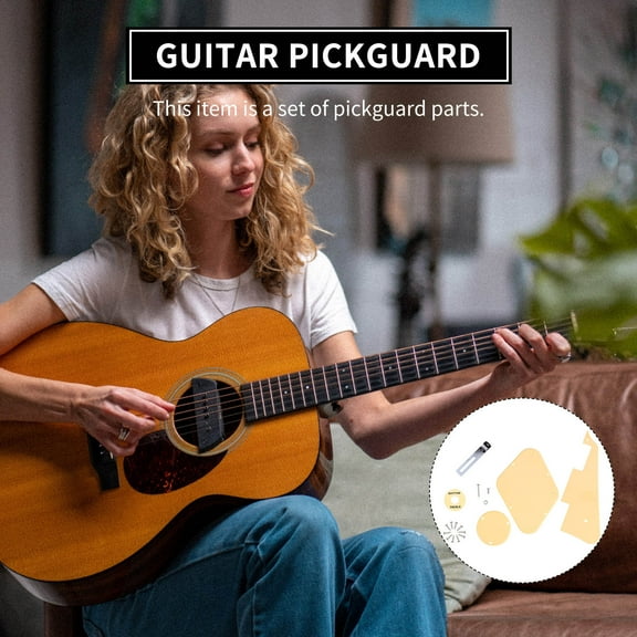 LABSERRON 1 Set Metal Pickguard for Electric Guitar Parts and Accessories Cavity Cover