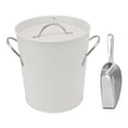 thumbnail image 2 of Cubo de Hielo Con Cuchara, Contenedor de Almacenamiento con Asa y Tapa, Contenedor Enfriador de Cerveza para Bar, Hogar, Bares, Fiestas, Eventos, 2 of 7