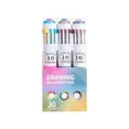 thumbnail image 2 of Multicolor Ballpoint Pen Set 30 Colors with Soft Grip for Journaling, Drawing, Note Taking, 0.8mm Fine Tip, Student and Artist Marker Pens (3 Pack), 2 of 6