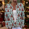 Plus size christmas cardigan