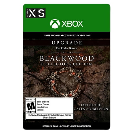 The Elder Scrolls Online: Blackwood Upgrade Collector’s Edition, Bethesda, Xbox Series X,S, Xbox One [Digital Download]