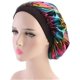 thumbnail image 5 of Gorros de quimioterapia con turbante sedoso con láser brillante, gorro para dormir, gorro contra el cáncer, envoltura para el cabello para mujeres, 5 of 5