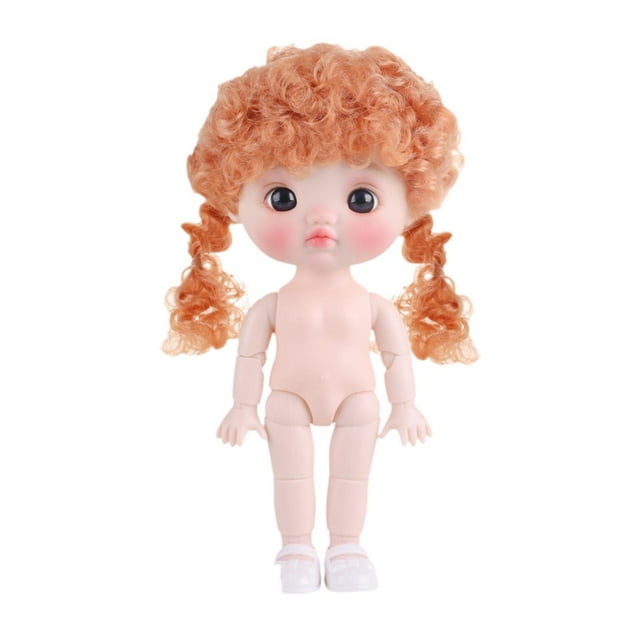 Muñeca BJD de 8 pulgadas, figura de acción, lindo juego de muñecas articuladas, juguetes de bricolaje para niñas. Estilo B